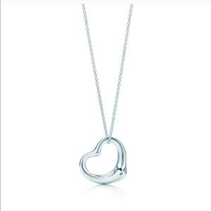 TIFFANY & CO. Elsa Peretti Open-Heart Pendant